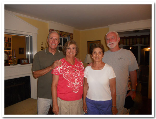 Richard and Candice Haden, Mary Ellen and Jim Teeter